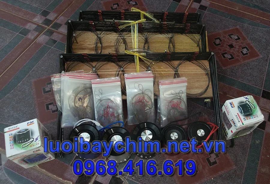 Thiết bị bẫy chim cu cung cut